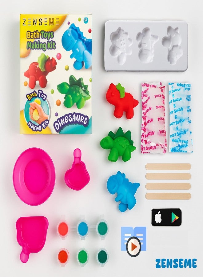 ZenseMe Squishy Making Kit - Squishy Maker Kit with Mobile APP - Fun Craft Activity to Make Your Own Squishies for Bath Time | Promotes Sensory Play - Image 3